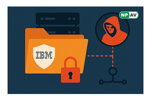 A hacker connect with IBM files 