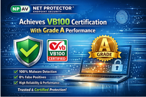 Net Protector Endpoint Security VB100 certification achievement