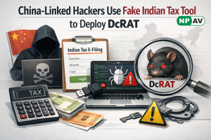 Fake Indian Tax Filing Tool used by China-linked hackers to deploy DcRAT malware