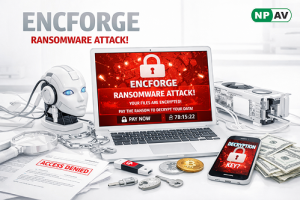 ENCFORGE ransomware encrypting AI models after exploiting a Langflow remote code execution vulnerability