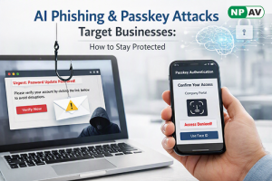AI phishing and passkey attacks targeting business cloud accounts