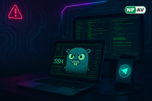 Malicious Go module for SSH brute-forcing