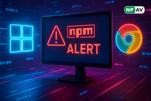 Malicious NPM packages targeting Windows Chrome users with obfuscated code
