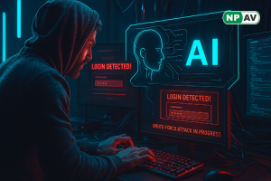 Screenshot of BruteForceAI tool detecting login forms and performing smart brute-force attacks