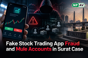 Fake Stock Trading App Fraud and Mule Accounts in Surat Case