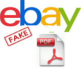 Your eBay Invoice is Ready : Fake PDF malware