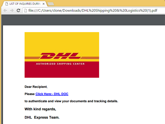 DHL Ship