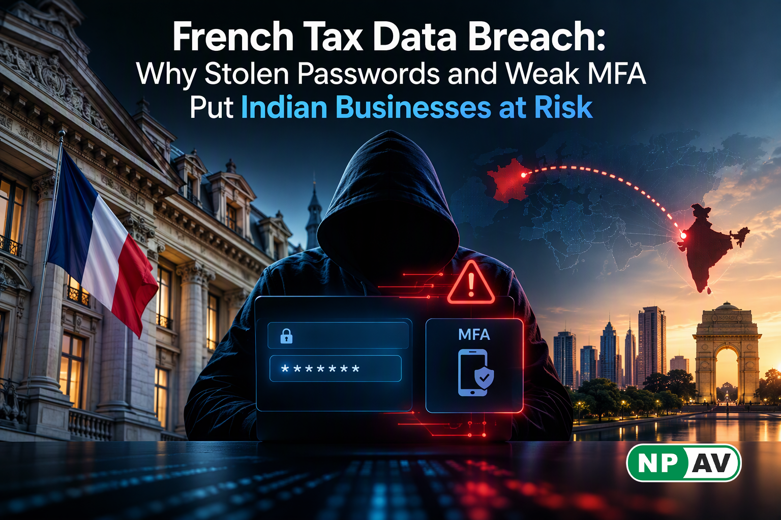 French Tax Data Breach: Why Stolen Passwords and Weak MFA Put Indian Businesses at Risk