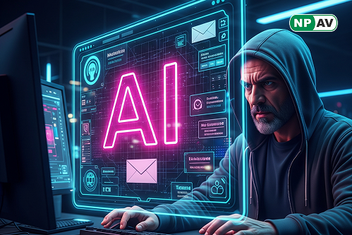 AI-generated phishing email from Iranian APT groups