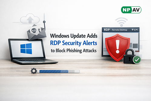 Windows Remote Desktop warning showing unknown connection alert and security settings before connecting