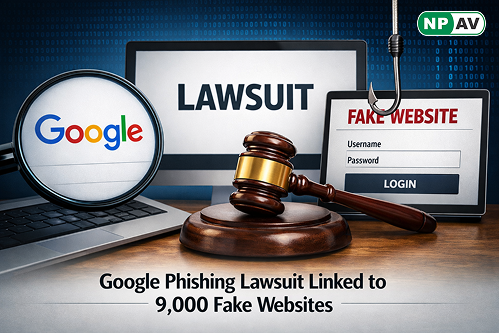 Google Lawsuit Targets Phishing Network Linked to 9,000 Fake Websites