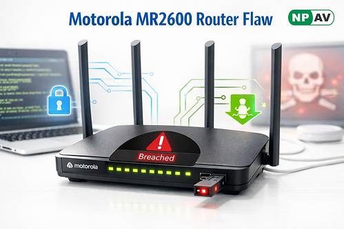 Motorola MR2600 Router Flaw Allows Hackers to Install Malicious Firmware