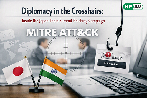 Diplomacy in the Crosshairs: Inside the Japan-India Summit Phishing Campaign