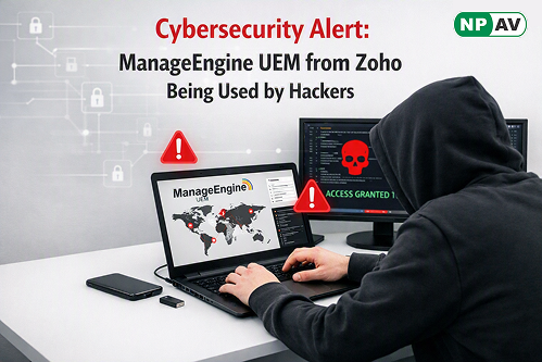 Cybersecurity Alert: ManageEngine UEM from Zoho being used by Hackers.