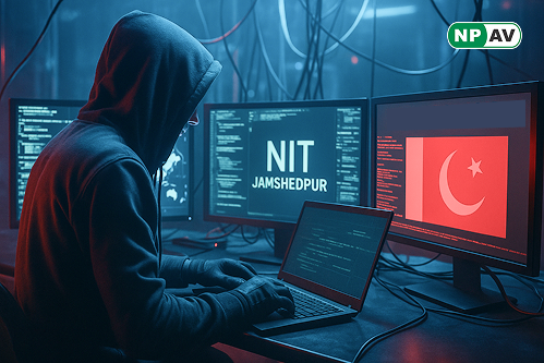 NIT Jamshedpur cyber attack by Pakistani hackers