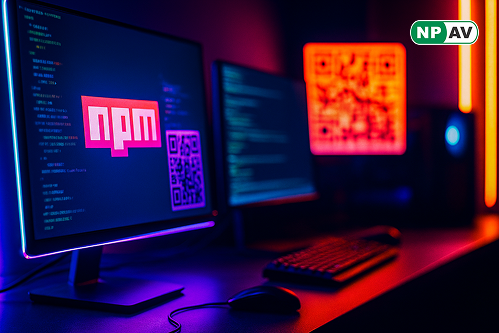 New npm Malware "fezbox" Steals Browser Passwords via Steganographic QR Code