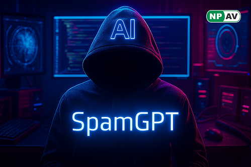 SpamGPT dark web phishing toolkit dashboard