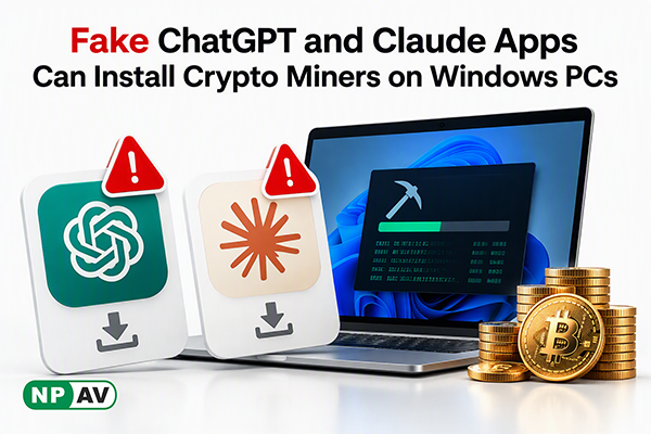 Fake ChatGPT and Claude Apps Can Install Crypto Miners on Windows PCs