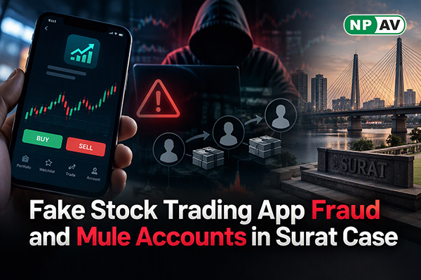 Fake Stock Trading App Fraud and Mule Accounts in Surat Case