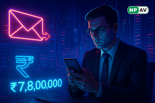 Noida Cyber Fraud: Mobile Firm Loses ₹78 Lakh to Email Scam