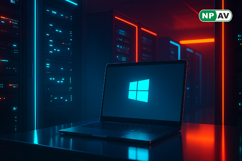 Infographic showing SMBv1 breakage from September 2025 Windows updates: affected systems (Windows 11/10, Servers), security risks (EternalBlue/WannaCry icons), workarounds (PowerShell code snippet), and migration path to SMBv2/3 with network icons.