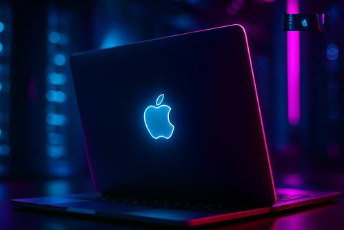 Illustration of CVE-2025-43400 vulnerability: malicious font file icon triggering out-of-bounds write in Apple's parser, leading to memory corruption arrows toward app crash and RCE icons; macOS Sequoia update shield blocking the attack, with September 29