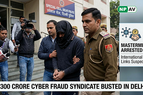 Delhi Police busting major cyber fraud syndicate