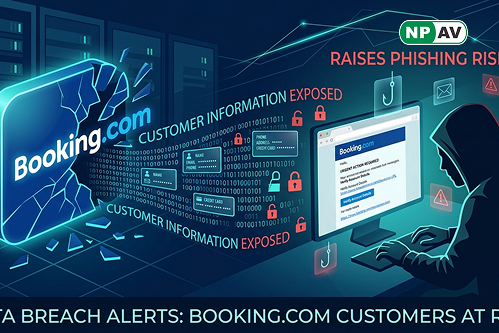 Booking.com data breach exposing customer booking details used for phishing attacks