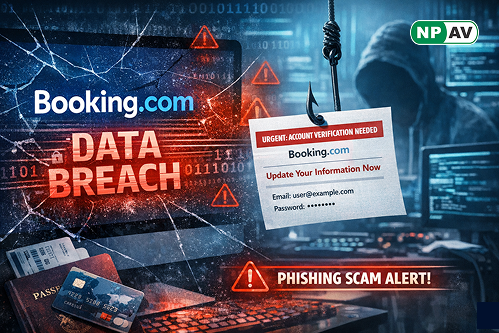 Booking.com data breach exposing customer booking details used for phishing attacks