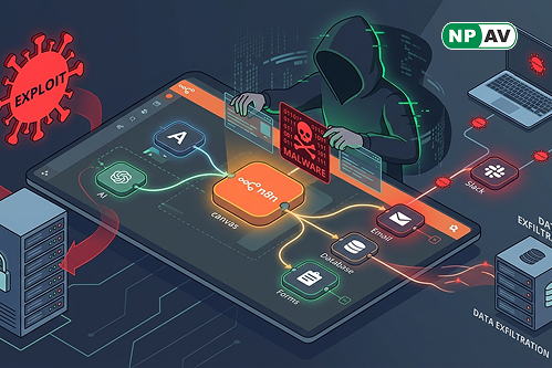 Hackers using n8n AI automation webhooks to deliver malware and bypass email security systems