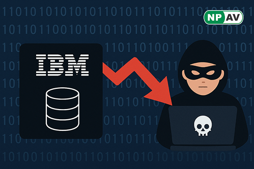 a hacker hacked IBM files