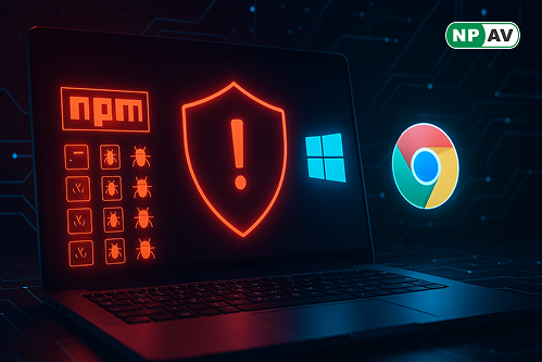 Malicious NPM packages targeting Windows Chrome users with obfuscated code
