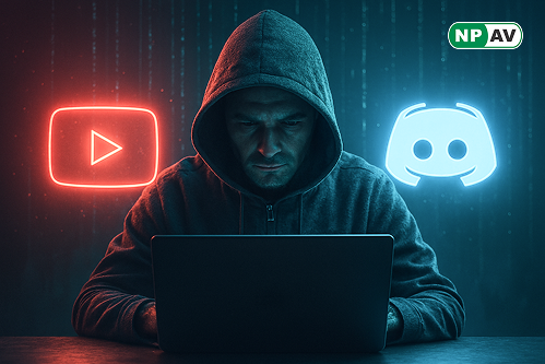 Malware campaign exploiting YouTube and Discord to steal credentials