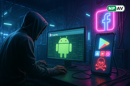 PlayPraetor Android Trojan infection process