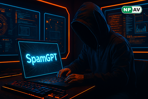 SpamGPT dark web phishing toolkit dashboard