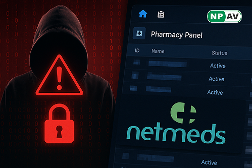 data breach by hacker of Ntmeds pharmacy company