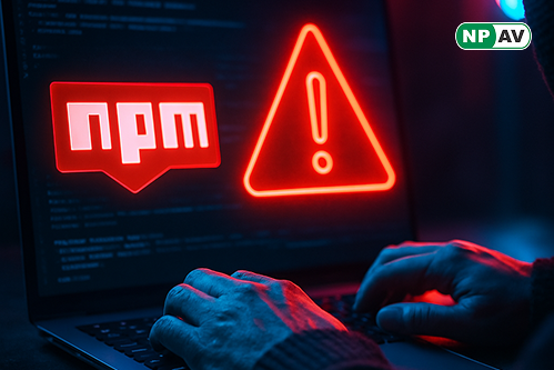 npm phishing email