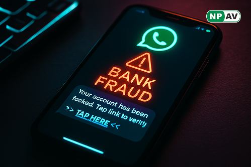 Bank Fraud: Phishing Scams in WhatsApp Messages