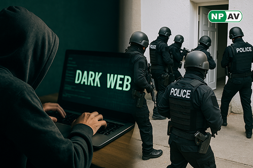 raid on dark web operations team